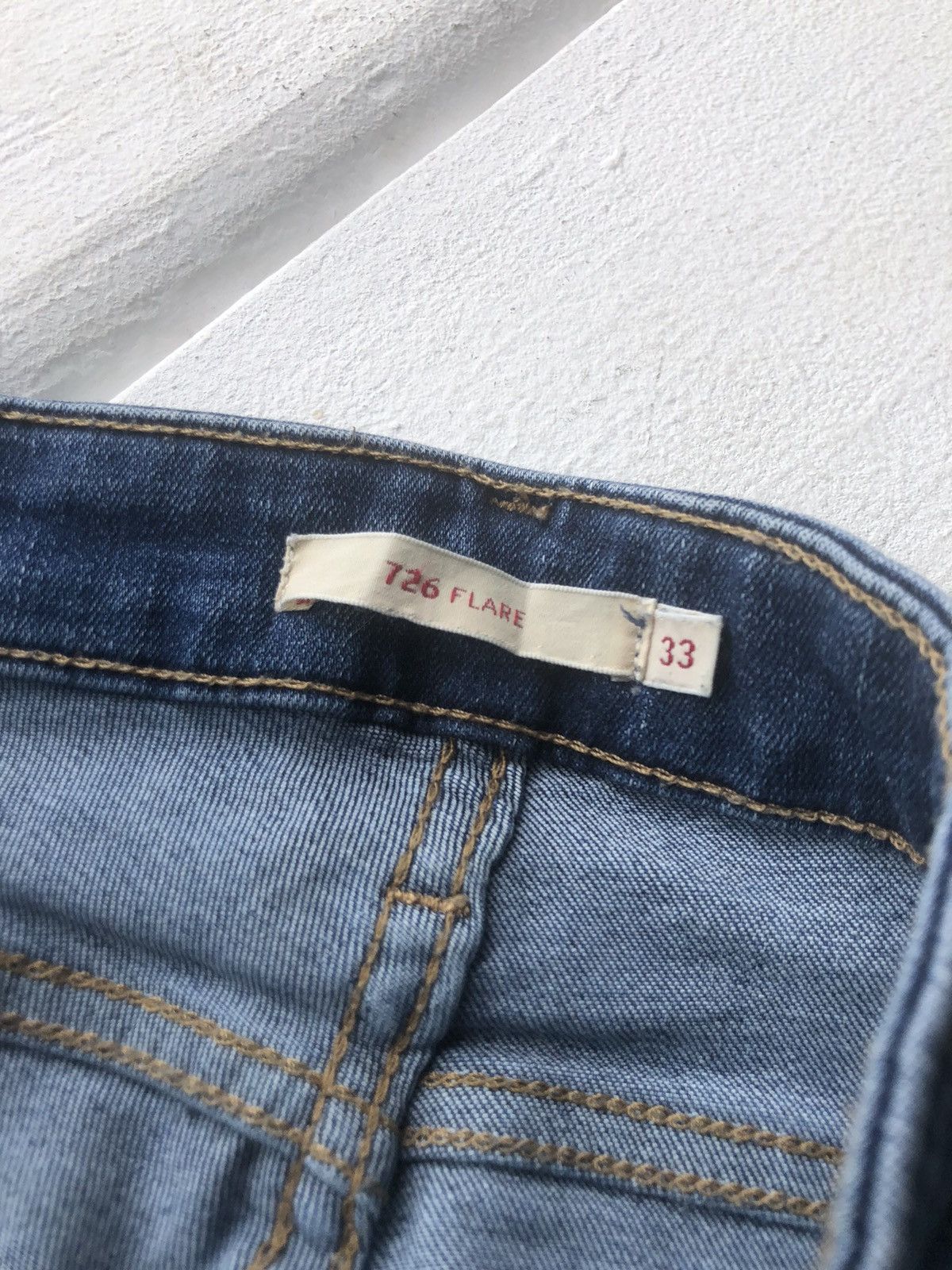 Levi's LEVI’S VINTAGE Y2K BELL BOTTOM JAPANESE STYLE DENIM JEANS Size 33" - 9 Thumbnail