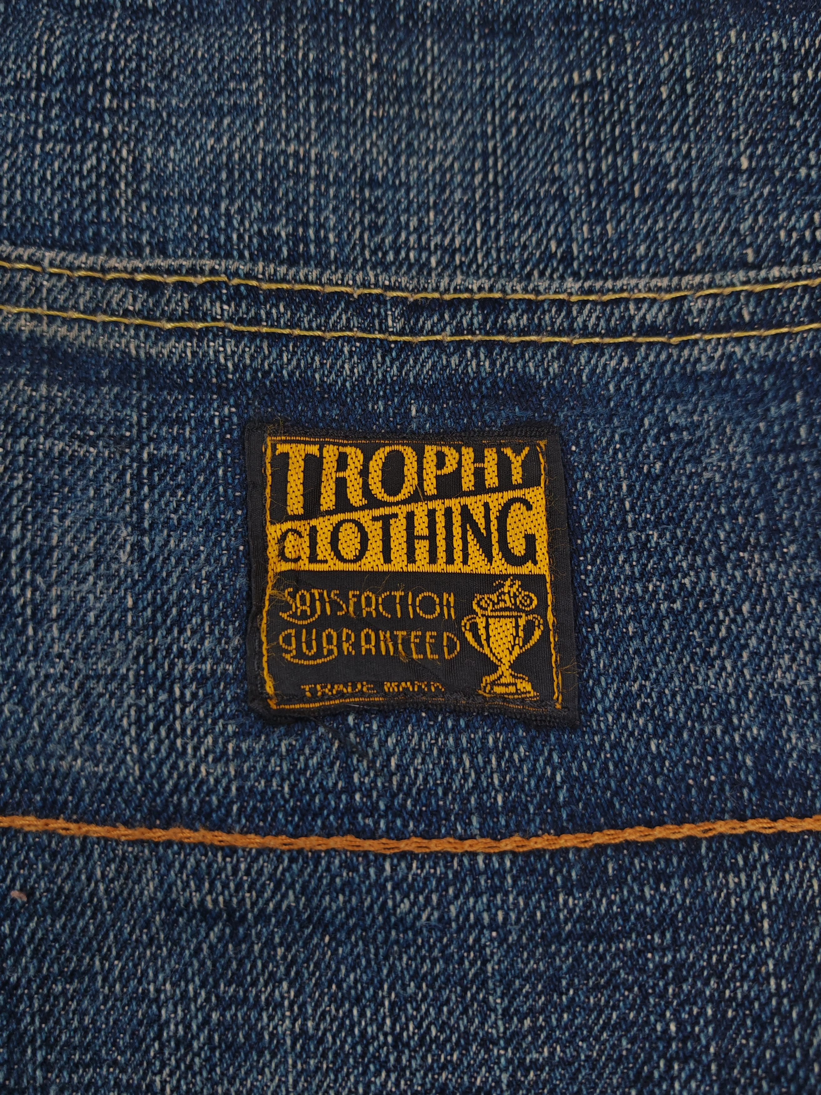 Trophy Clothing Trophy Clothing Double Knee Selvedge Denim Size US 34 / EU 50 - 8 Thumbnail