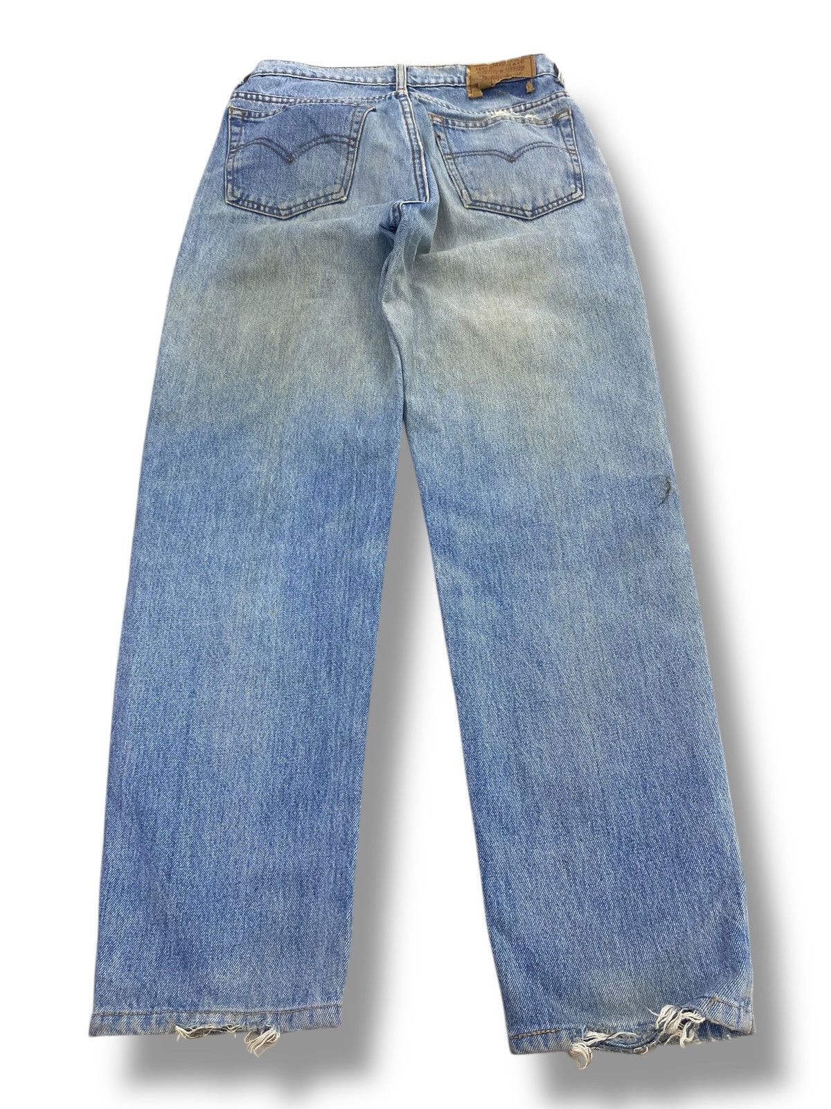 Levi's Levi’s Acid Blue Wash Style Ripped Jeans Size US 28 / EU 44 - 3 Thumbnail
