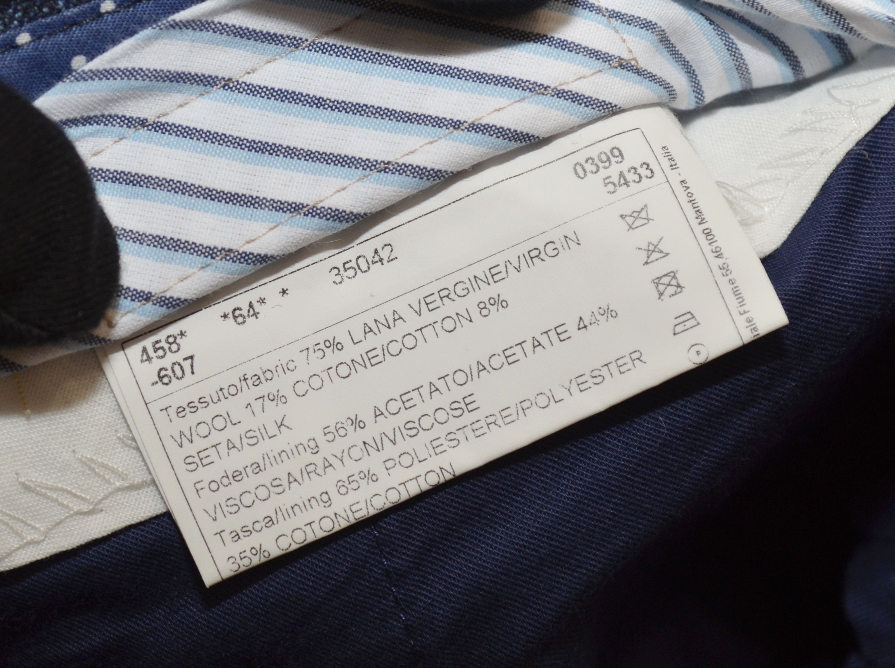 L.B.M. 1911 × Luigi Bianchi Luigi Bianchi Mantova Wool Blend Trousers Pants Size 34 Size US 34 / EU 50 - 11 Thumbnail