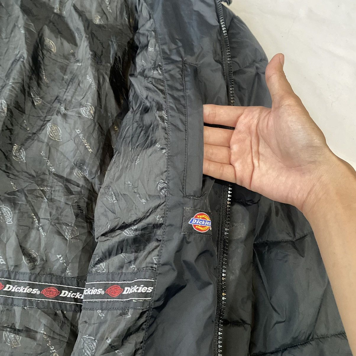 Dickies × Japanese Brand Dickies Black Puffer Down Jacket Workwear Style Size US XL / EU 56 / 4 - 7 Thumbnail