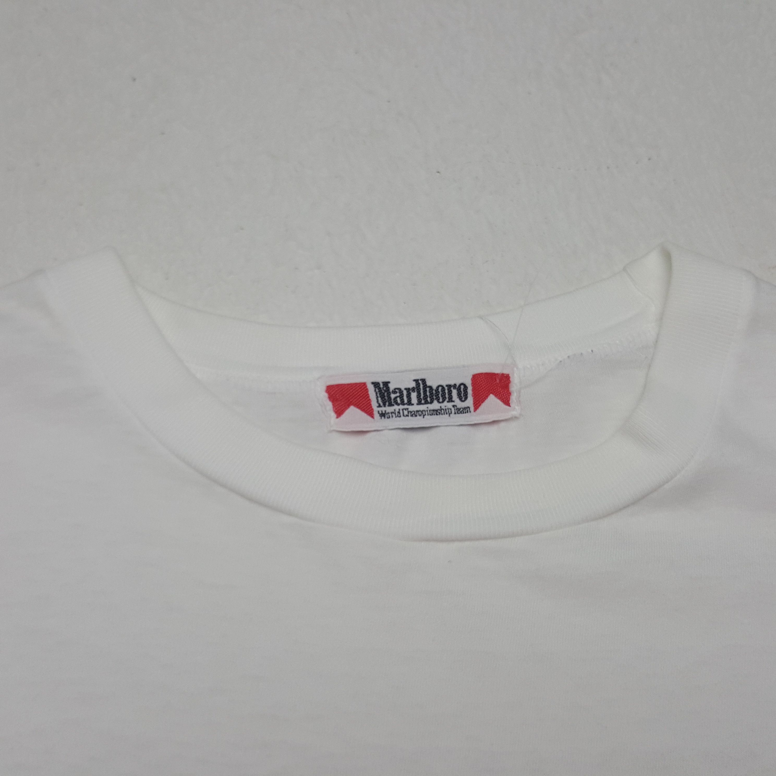 Marlboro × Vintage Vintage Marlboro Ayrton Senna Tshirt Size US M / EU 48-50 / 2 - 4 Thumbnail