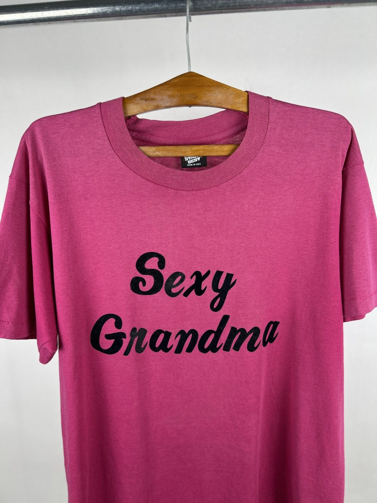 Vintage 1980s Sexy Grandma Tee Size US XL / EU 56 / 4 - 2 Thumbnail