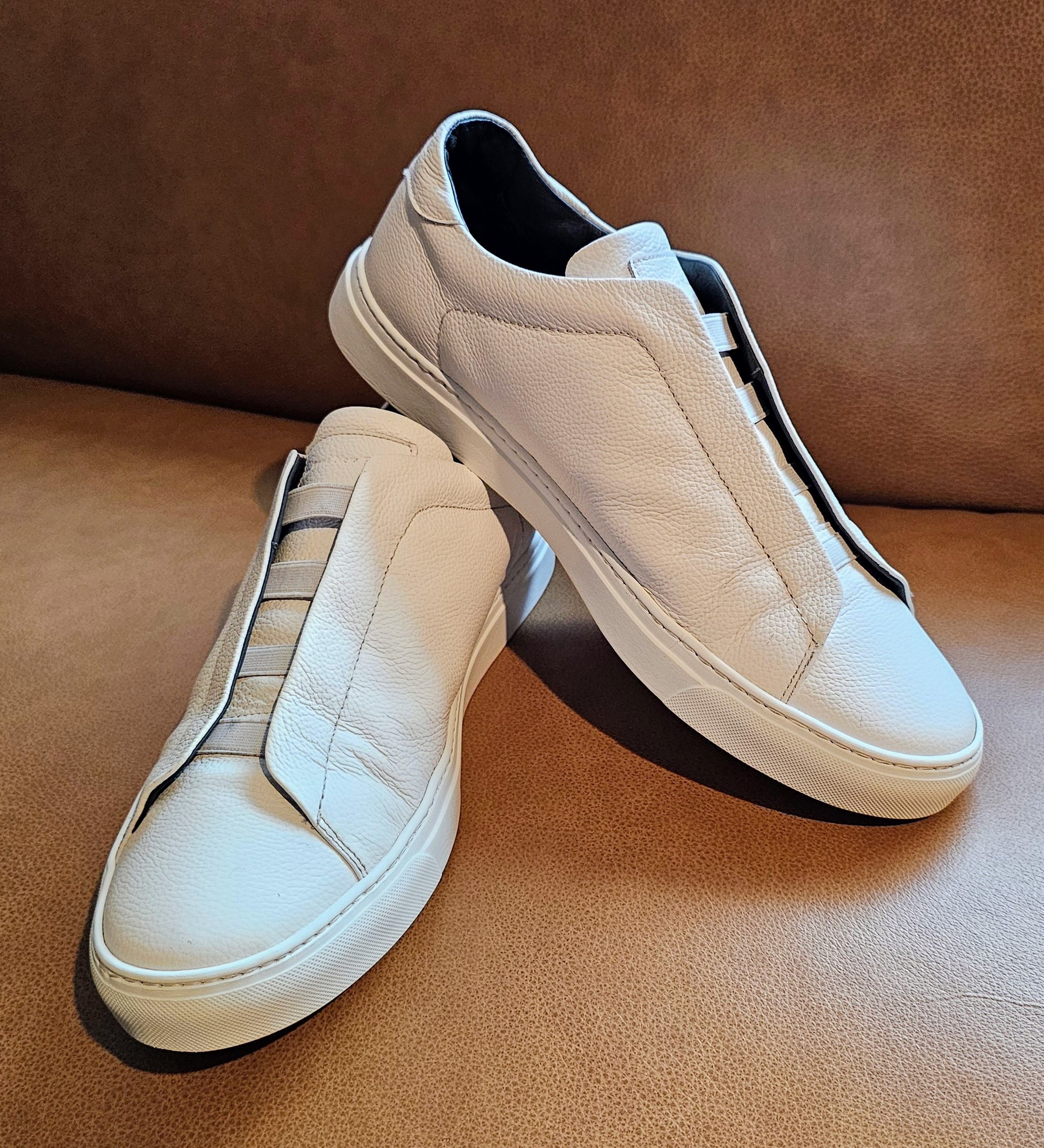 To Boot New York To Boot NY Bolla White Leather Sneakers Men's 11 EUC Size US 11 / EU 44 - 15 Thumbnail