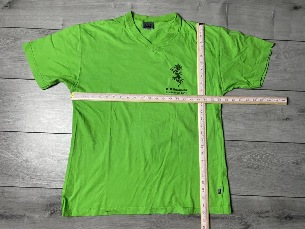 Band Tees Kawasaki moto T-shirt dragon band tee vintage size Large Size US L / EU 52-54 / 3 - 6 Thumbnail