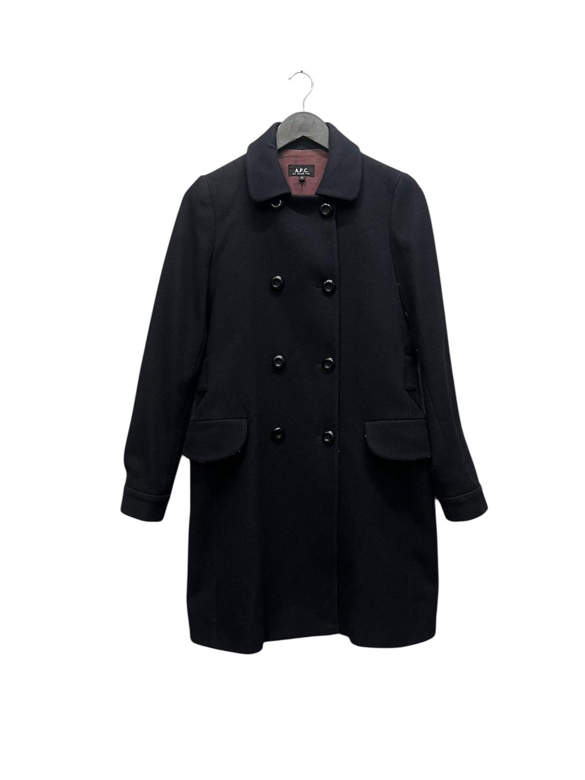 A.P.C. A.P.C Long Coat Double Breast Size XS / US 0-2 / IT 36-38 - 1 Thumbnail