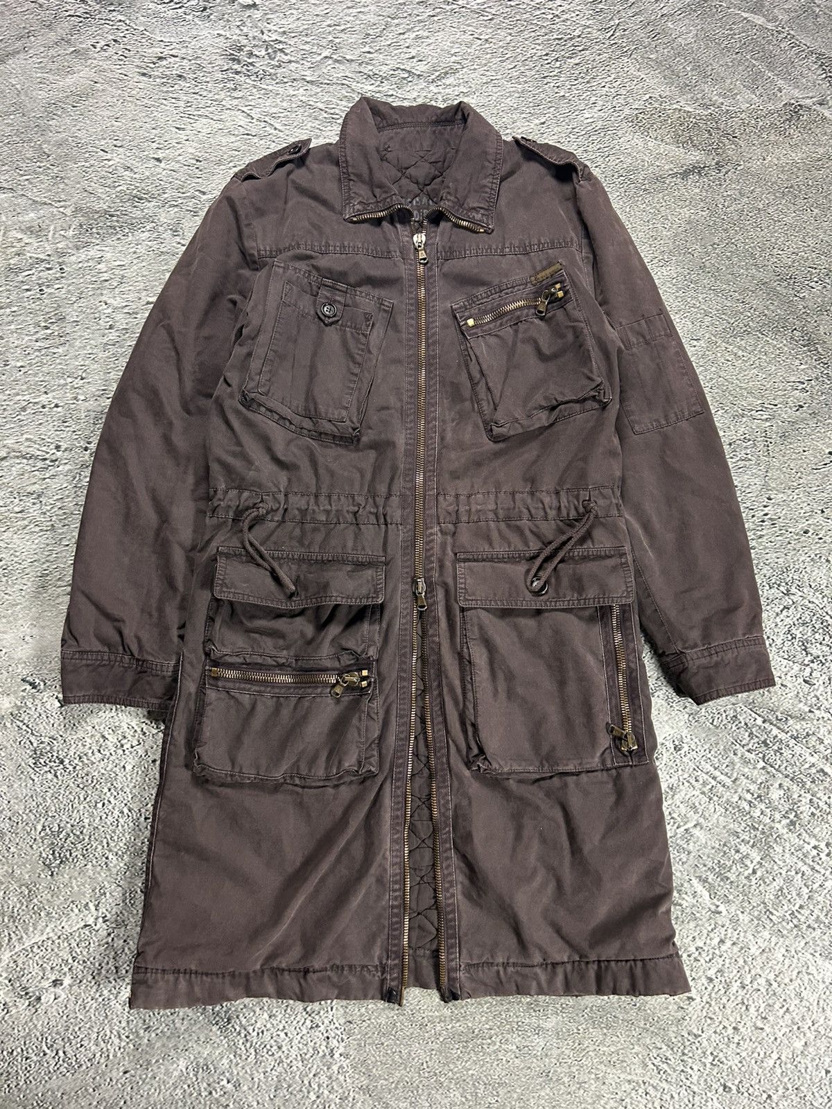 Dolce & Gabbana Dolce & Gabbana coat vintage utility miltary brown Y2K Size M / US 6-8 / IT 42-44 - 1 Thumbnail