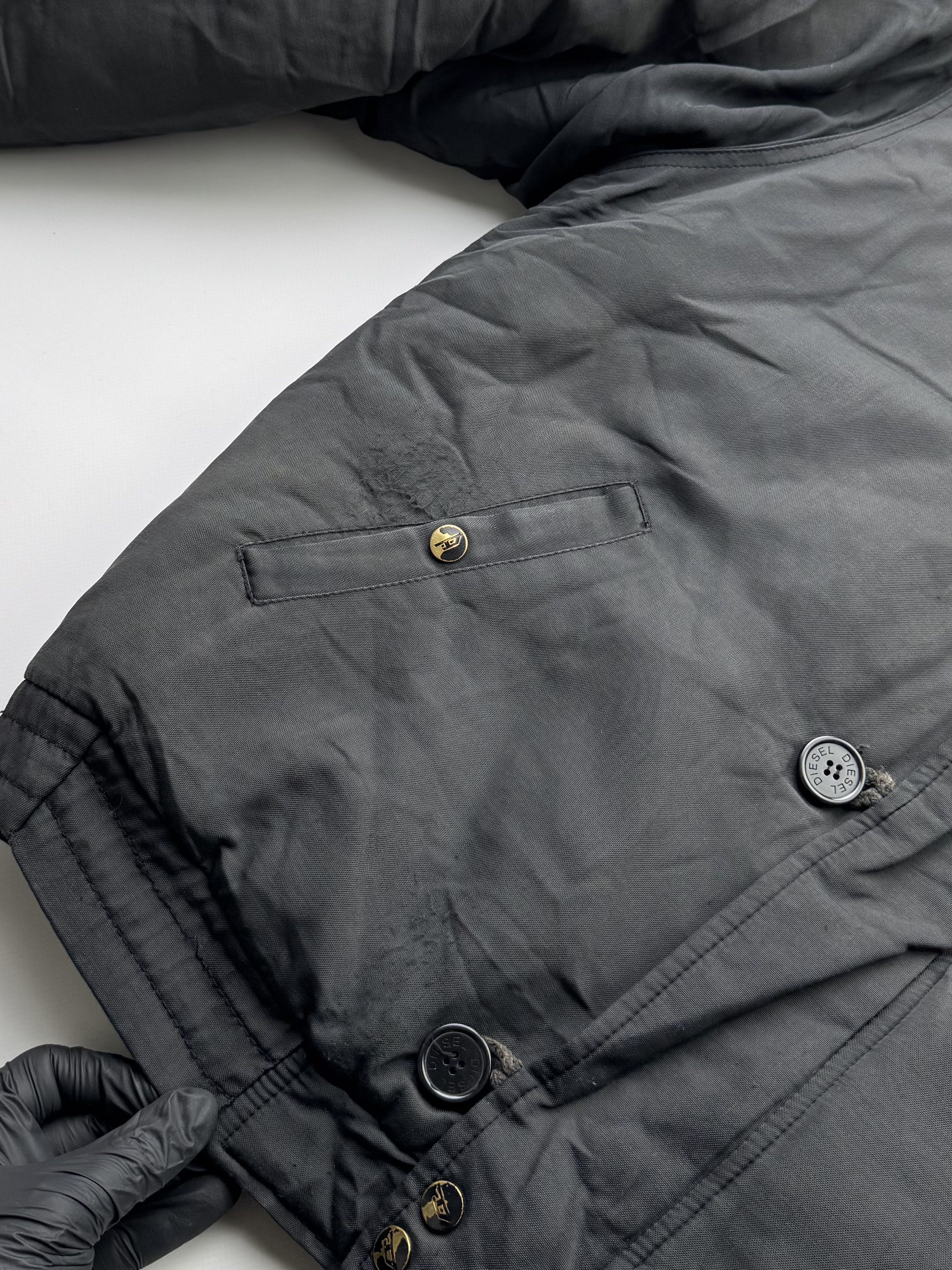 Diesel Diesel Vintage Thrashed Jacket (145) Size US XXL / EU 58 / 5 - 6 Thumbnail