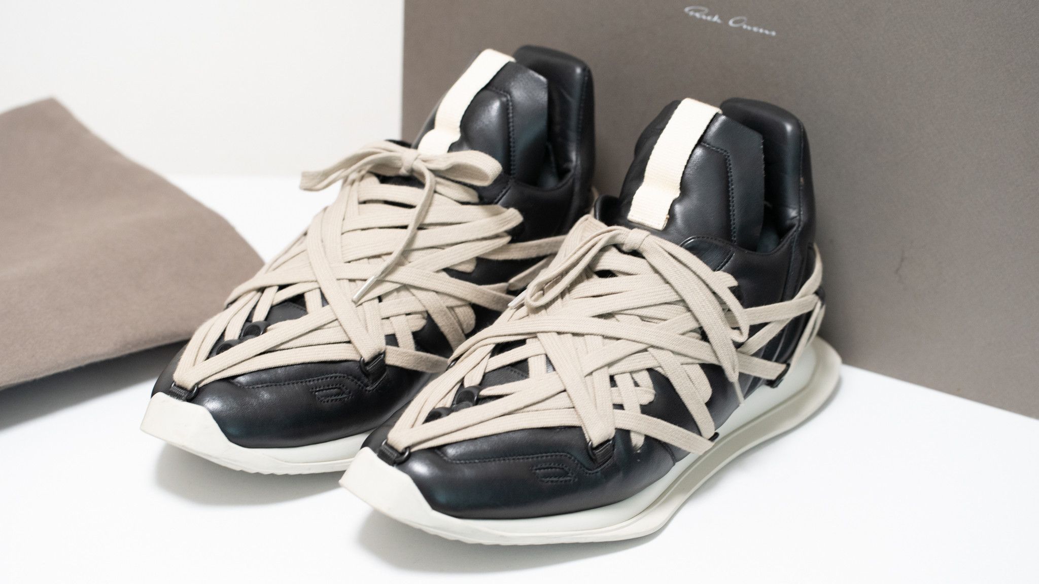 Rick Owens Rick Owens Tecuatl Maximal runner sneakers Size US 8 / EU 41 - 4 Thumbnail