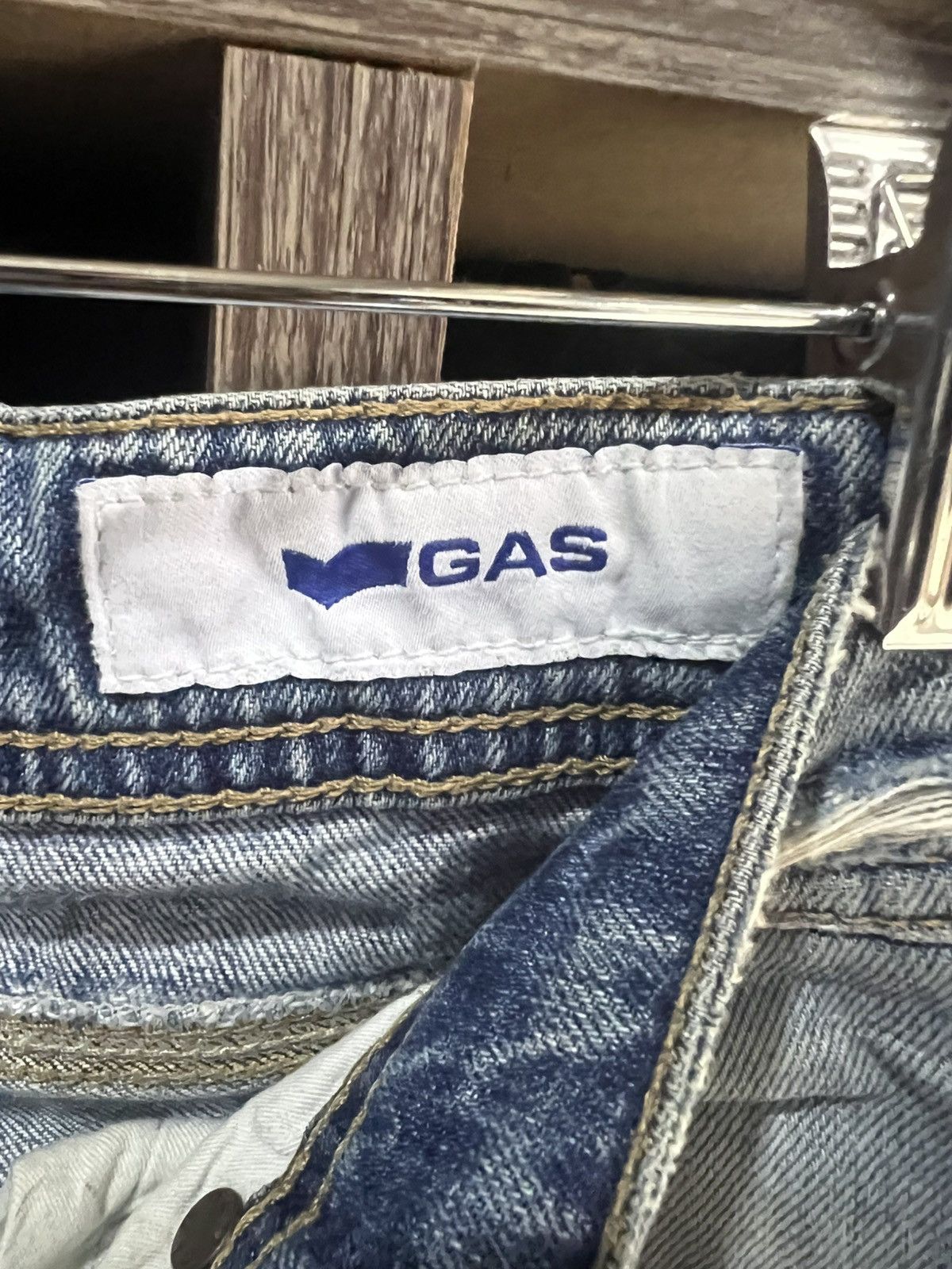 GAS 🔥Rare Gas Distressed Denim Size US 32 / EU 48 - 14 Thumbnail