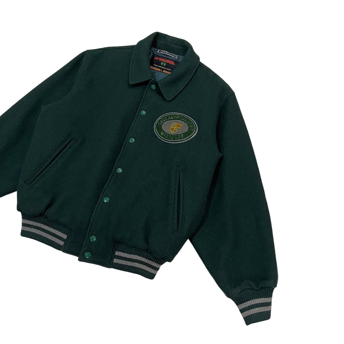 McGregor × Vintage Vintage McGregor Wool Varsity Jacket Size US L / EU 52-54 / 3 - 6 Thumbnail