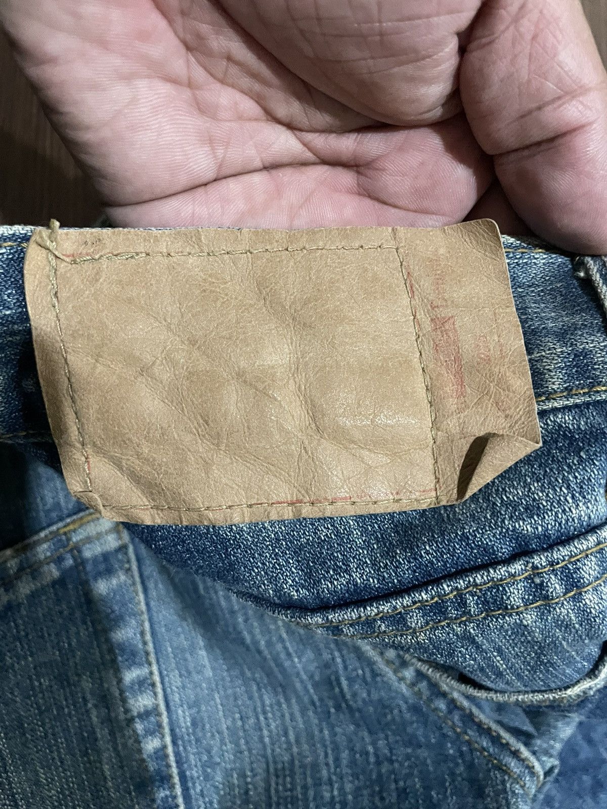 Hysteric Glamour Japanese Point Loma Sawtelle BLVD Stonewash Jeans Size US 32 / EU 48 - 14 Thumbnail