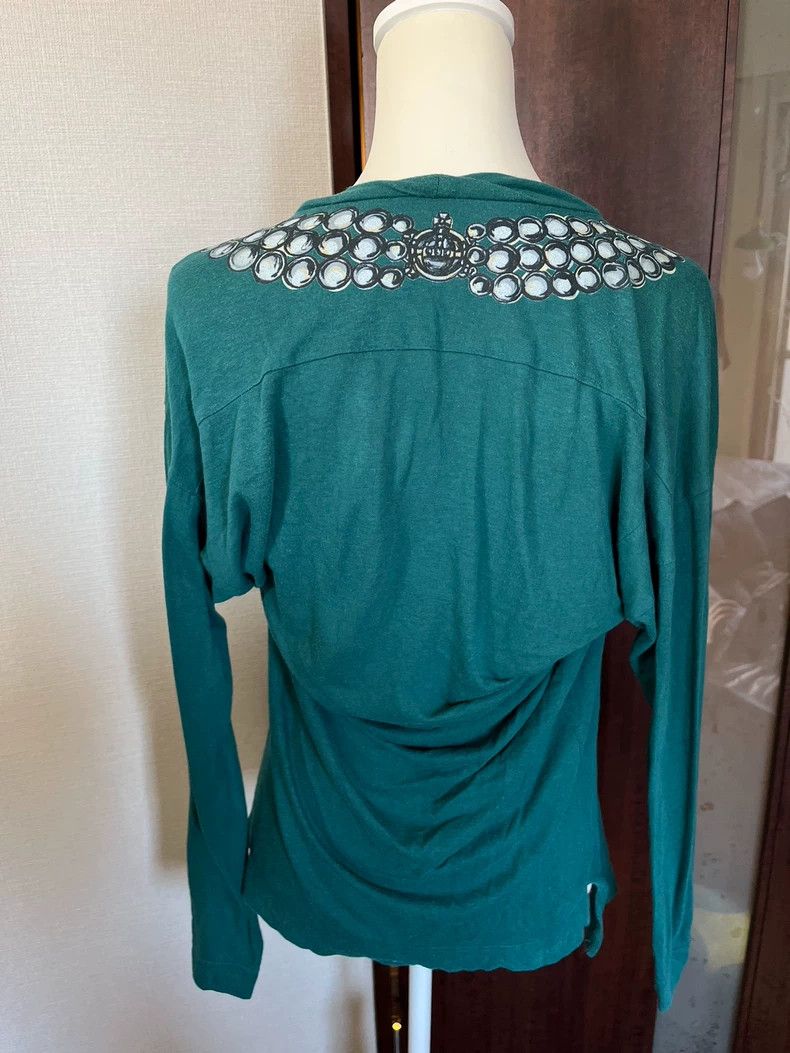 Vivienne Westwood Vivienne Westwood Pearl necklace printed top Size M / US 6-8 / IT 42-44 - 4 Thumbnail
