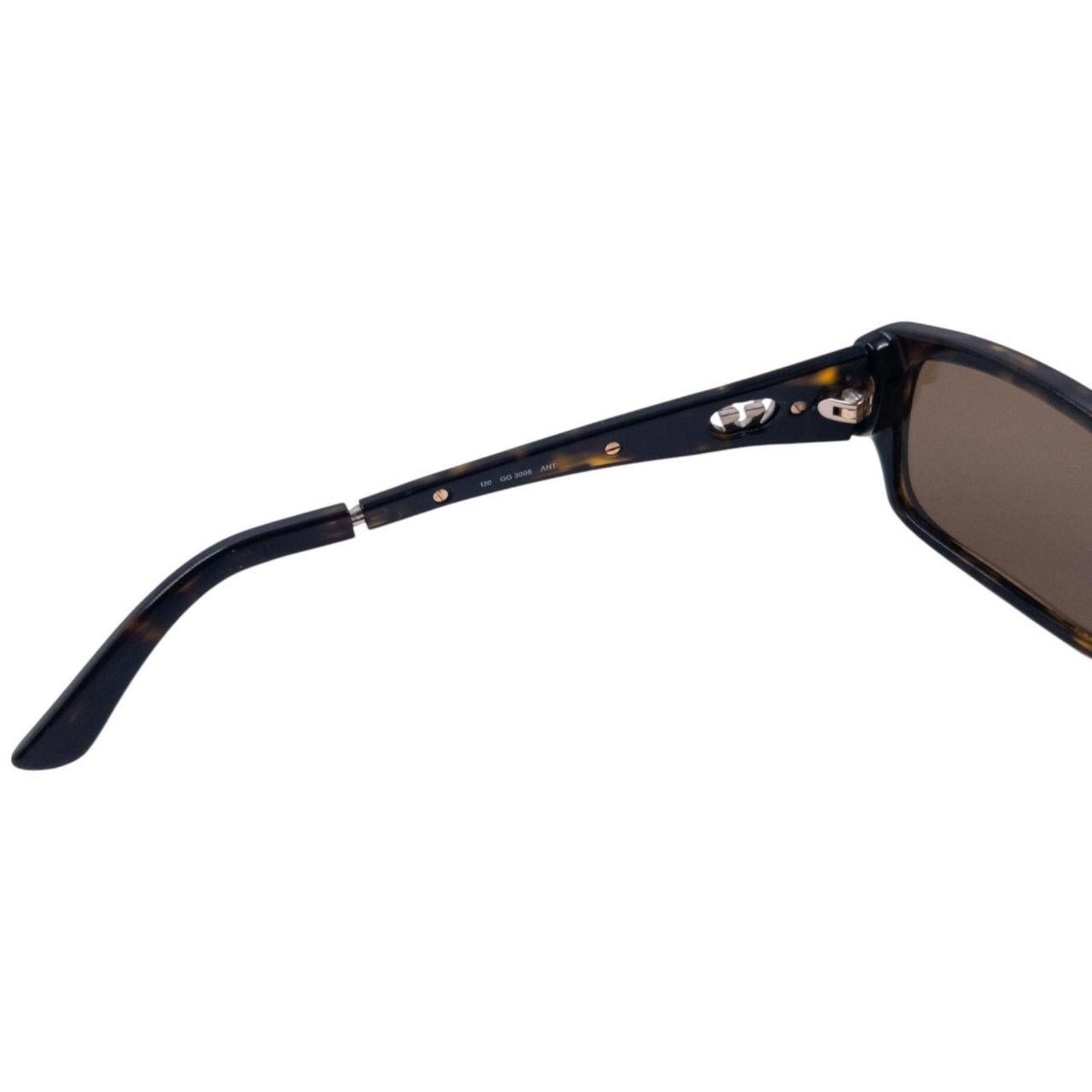 Gucci Vintage Gucci Tortoise Shell Sunglasses Size ONE SIZE - 6 Thumbnail