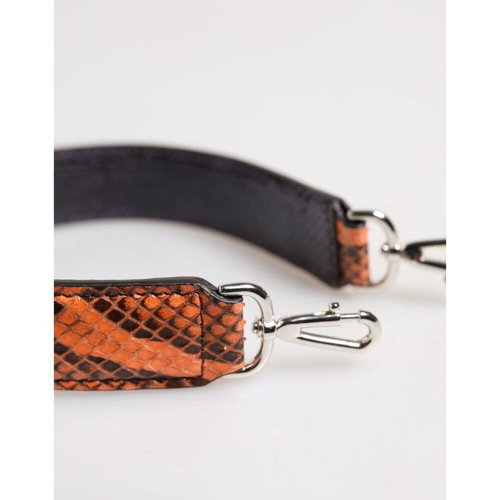 Dolce & Gabbana Dolce & Gabbana Orange Exotic Leather Bag Shoulder Strap Size ONE SIZE - 4 Thumbnail