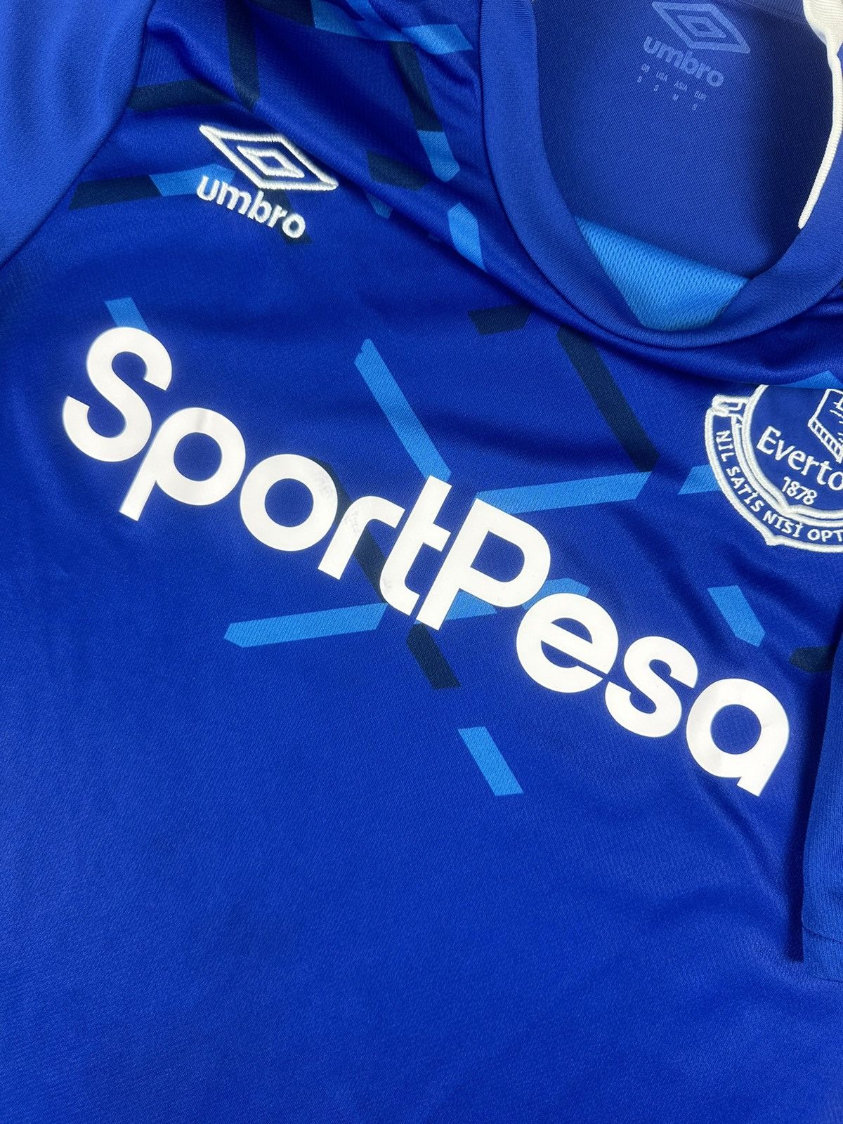 Umbro Umbro Everton FC 2019/20 Home Football Soccer Jersey Size US S / EU 44-46 / 1 - 7 Thumbnail