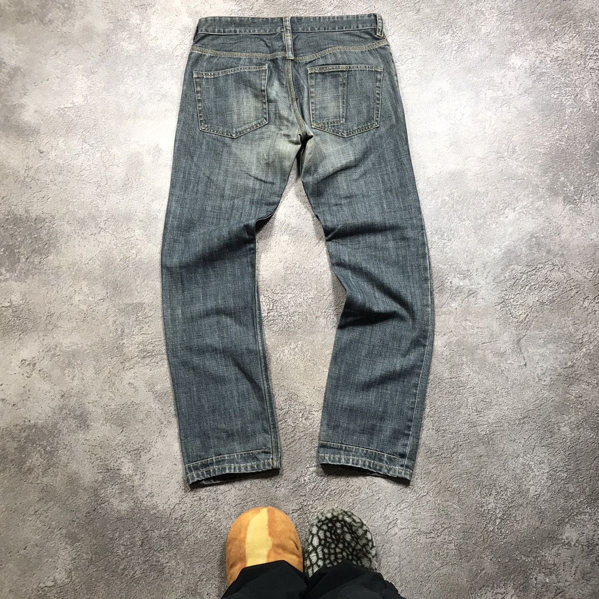 Vintage Vintage 90s Distressed Baggy Jeans Grunge Skate Thrashed 32 Size US 32 / EU 48 - 4 Thumbnail