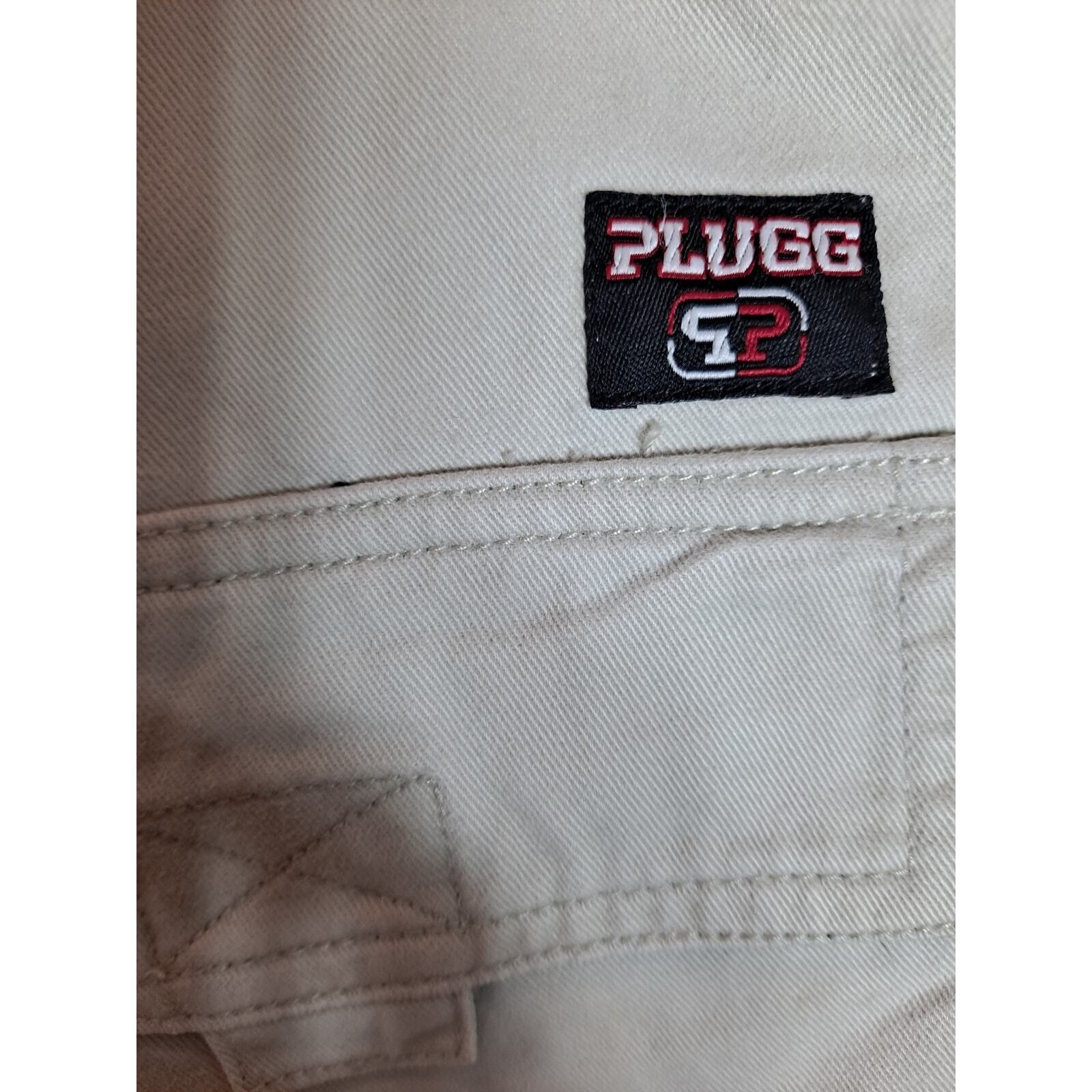 Other Plugg Worldwide Men's Cotton Streetwear Cargo Shorts Size 31 Size US 31 - 4 Thumbnail