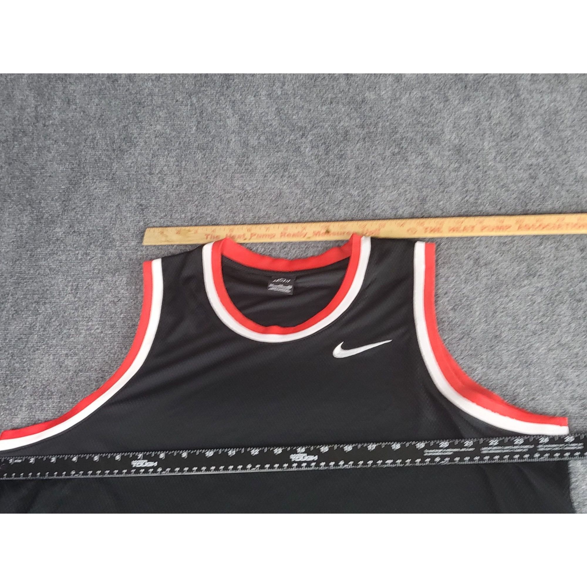 Nike Nike Dri-Fit Men Sz XXL Sleeveless Black Erkek Jersey Tank T Size US XXL / EU 58 / 5 - 7 Thumbnail
