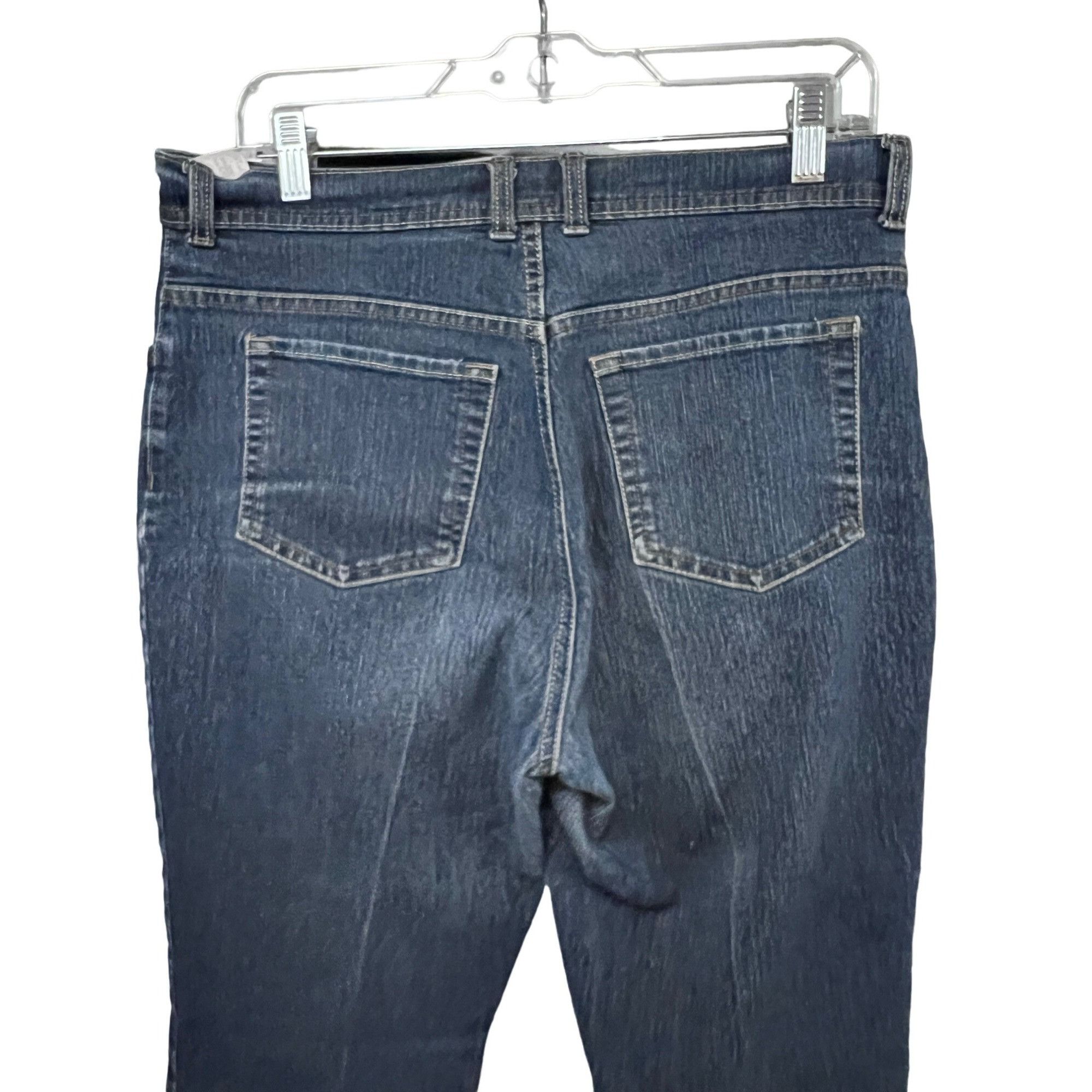 Gloria Vanderbilt Gloria Vanderbilt Amanda Womens Blue Denim Ankle Jeans Petit Size 32" / US 10 / IT 46 - 4 Thumbnail