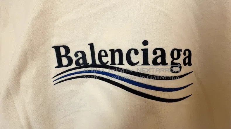 Other Balenciaga Coke Wave Embroidery Letter Short Sleeve T-Shir Size US S / EU 44-46 / 1 - 3 Thumbnail