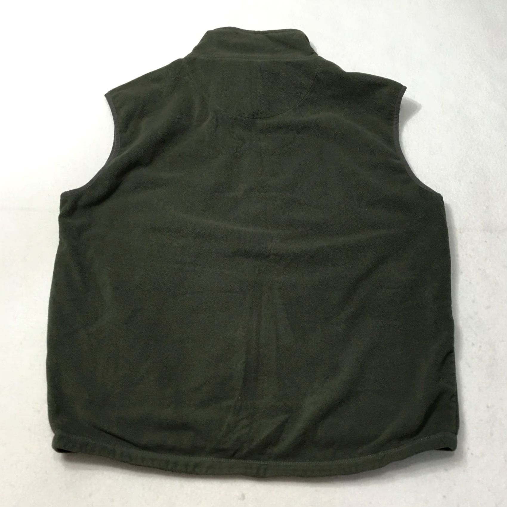 Olive SOPE CREEK Vest XL Olive Green Fleece Full Zip Logo Outdoor Classic 90s Windbreaker Mens Size US XL / EU 56 / 4 - 8 Thumbnail