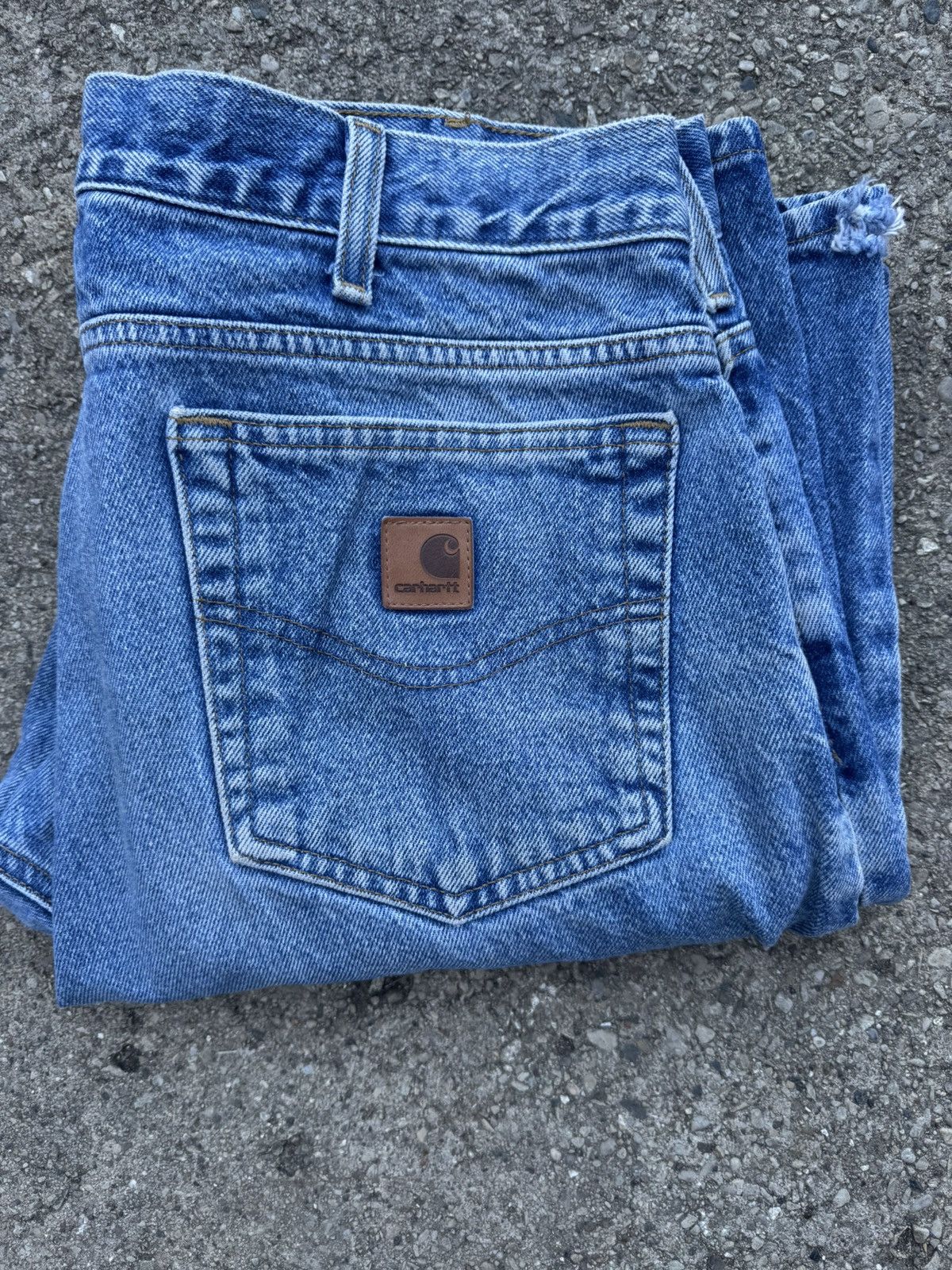 Carhartt × Vintage Carhartt jeans traditional fit Size US 34 / EU 50 - 3 Thumbnail