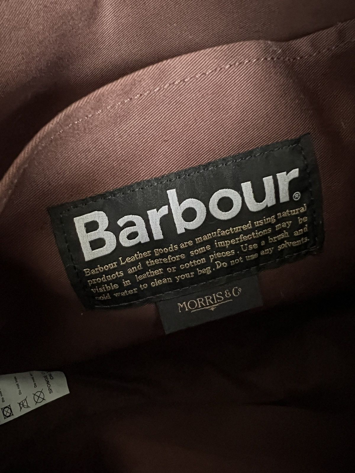 Barbour Barbour x William Morris 🌷Jacquard Leather Messenger Bag Size ONE SIZE - 12 Thumbnail