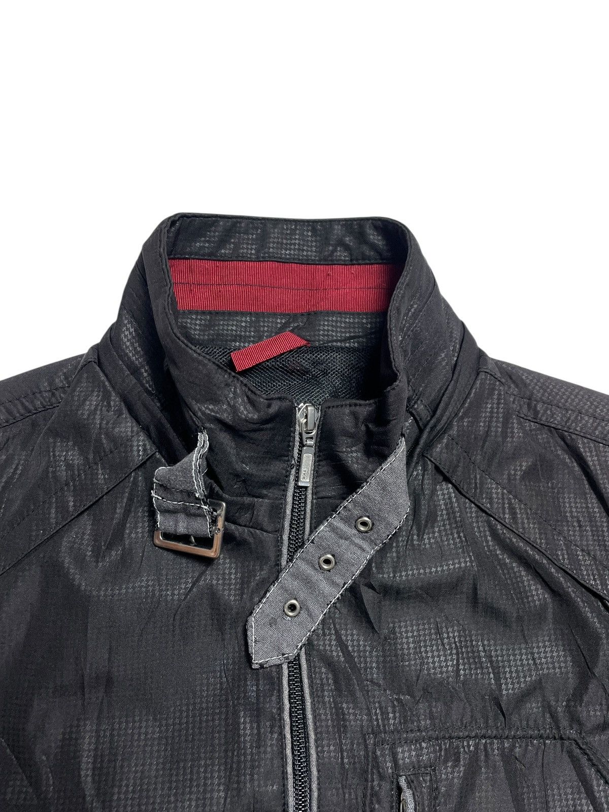 If Six Was Nine 2000’s Monteviso - Bikers Style Nylon Jacket Size US L / EU 52-54 / 3 - 2 Thumbnail