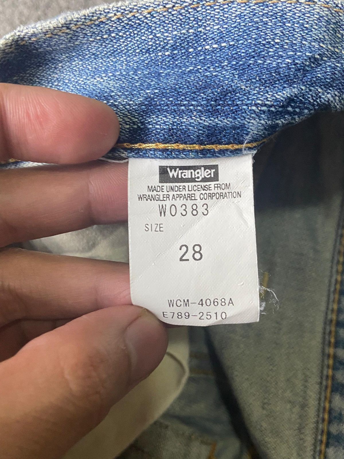 Wrangler Vintage WRANGLER Ripped Denim Jeans (143) Size US 29 - 9 Thumbnail