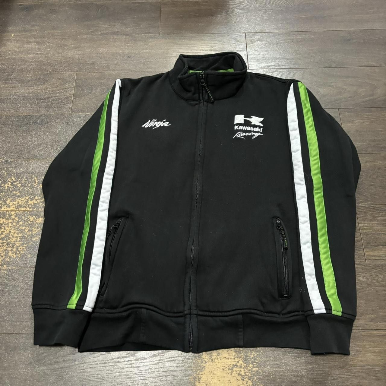 Other Vintage Kawasaki racing zip up sweatshirt 00s M Size US M / EU 48-50 / 2 - 3 Thumbnail