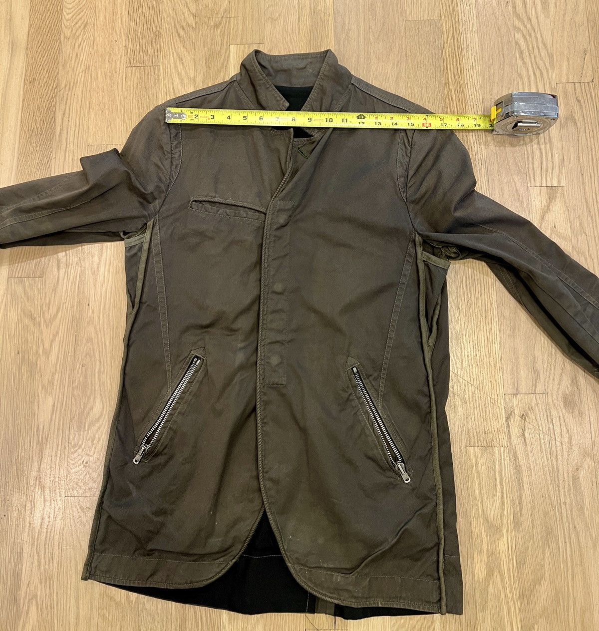 Nice Collective Nice Collective asymmetrical military style snap jacket y2k Size US S / EU 44-46 / 1 - 1 Thumbnail