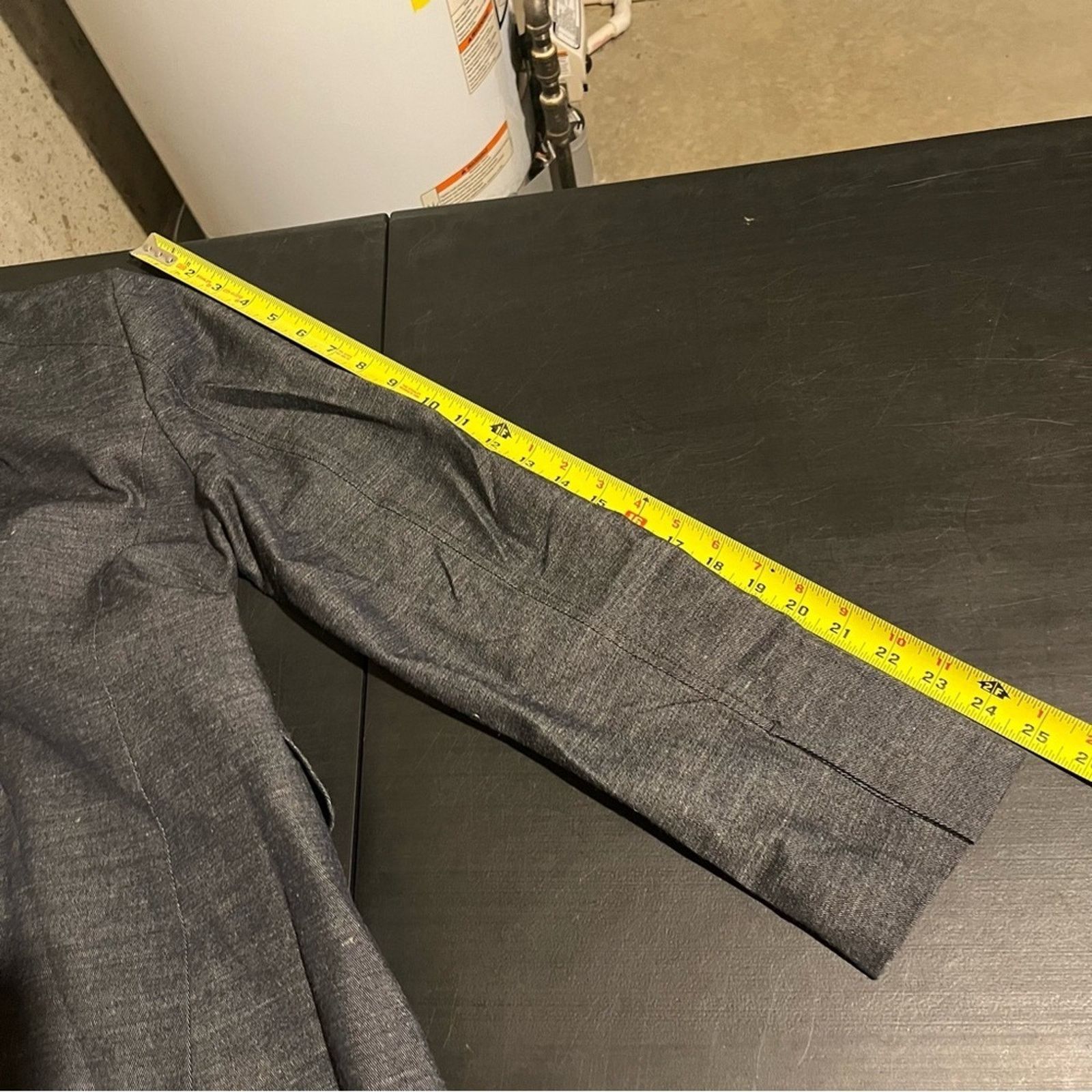 Ann Taylor Ann Taylor LOFT Chambray One Button Blazer Blue NWT Size 10 Size L / US 10 / IT 46 - 12 Thumbnail