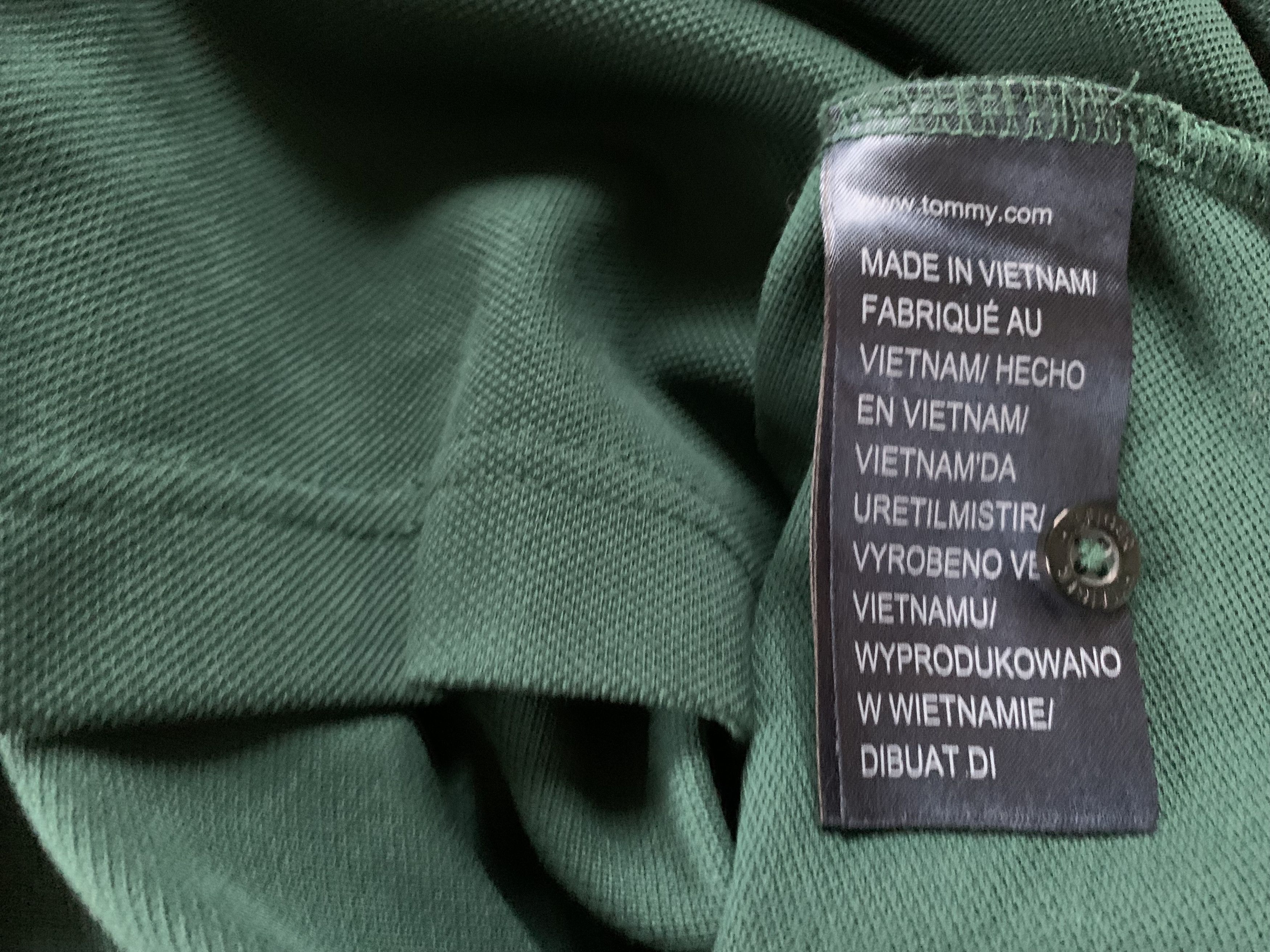 Tommy Hilfiger Tommy Hilfiger Slim Fit Green Polo Size US S / EU 44-46 / 1 - 6 Thumbnail