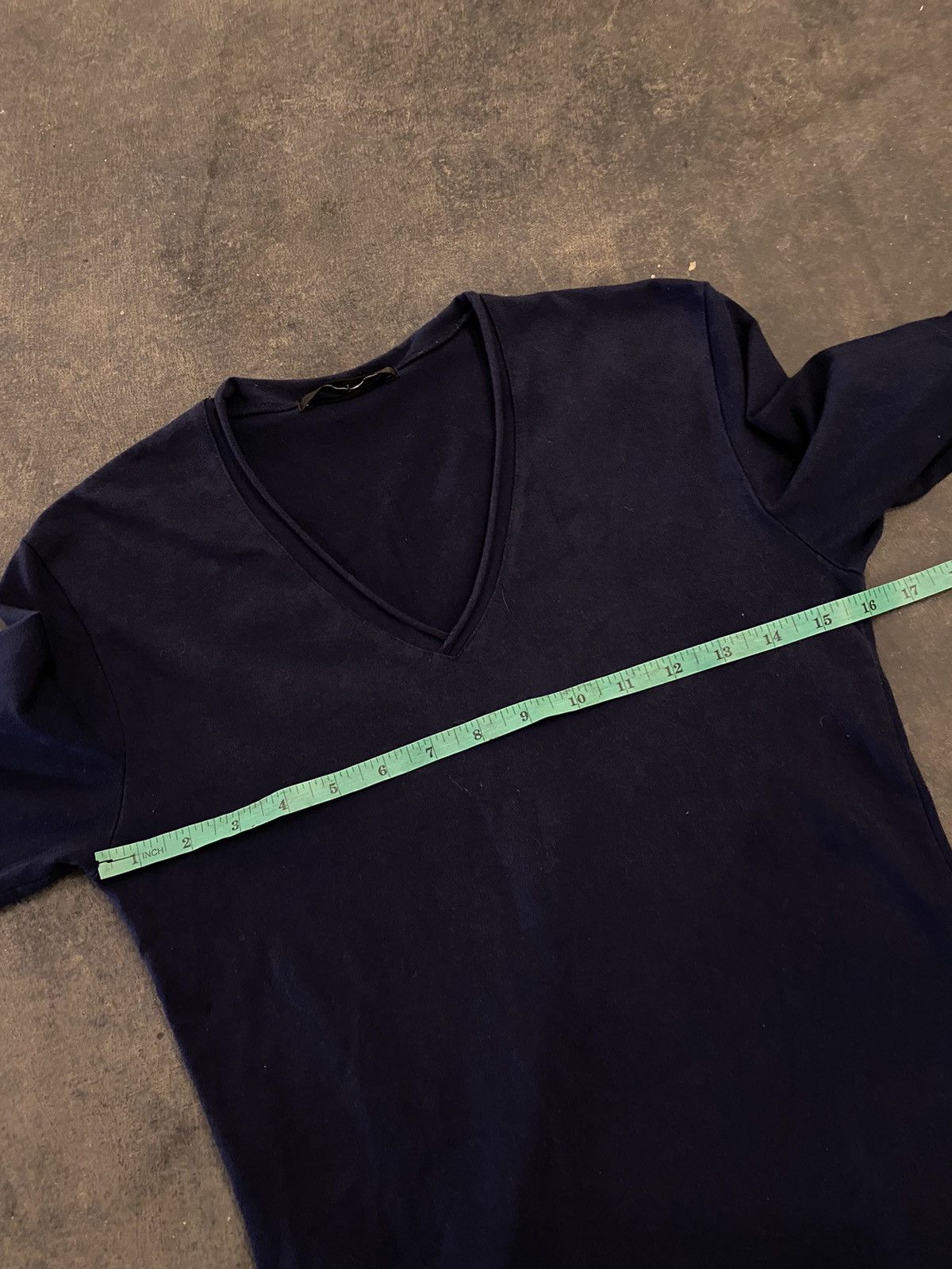 If Six Was Nine × Japanese Brand × Le Grande Bleu (L.G.B.) Y2k L.g.b style punk vneck long sleeve Size US S / EU 44-46 / 1 - 7 Thumbnail