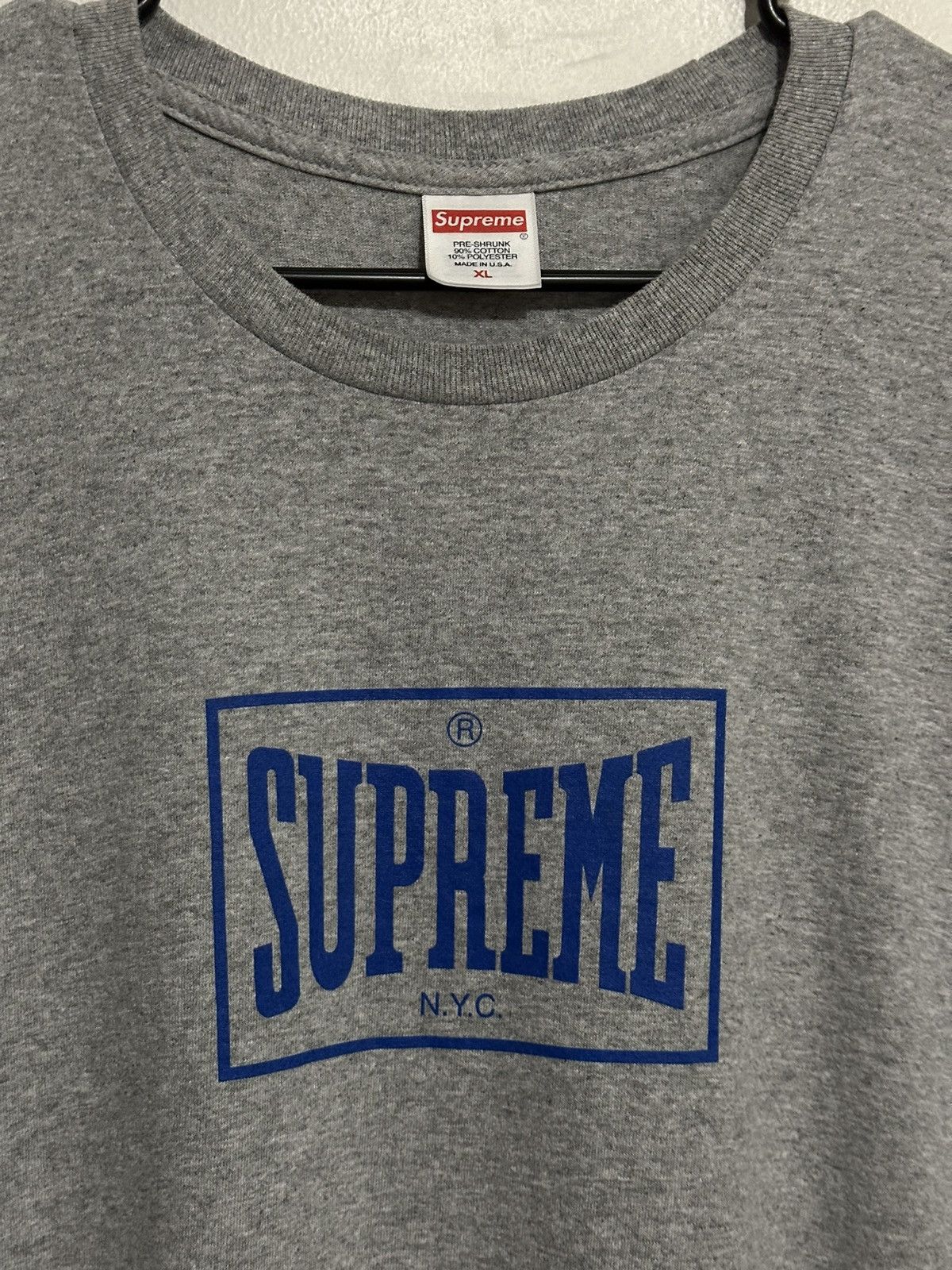 Supreme Supreme Warm Up Tee Size US XL / EU 56 / 4 - 2 Thumbnail