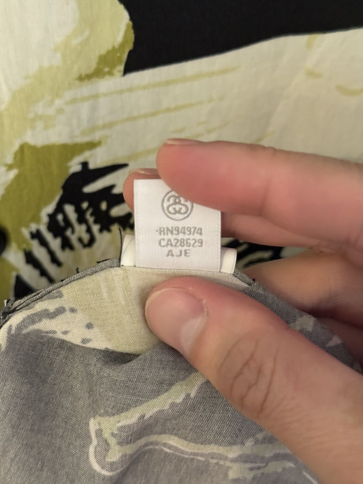 Stussy Stussy Big Crane Camp Collar Shirt Size US S / EU 44-46 / 1 - 6 Thumbnail