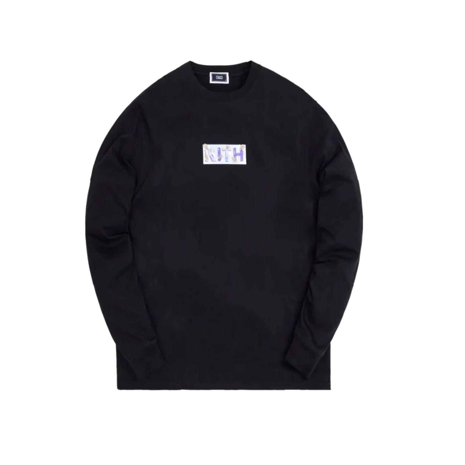 Kith VINTAGE KITH T-Shirt Box Logo L/S Black Crewneck XL Men Classic Graphic 2010s Fading Size US XL / EU 56 / 4 - 2 Thumbnail