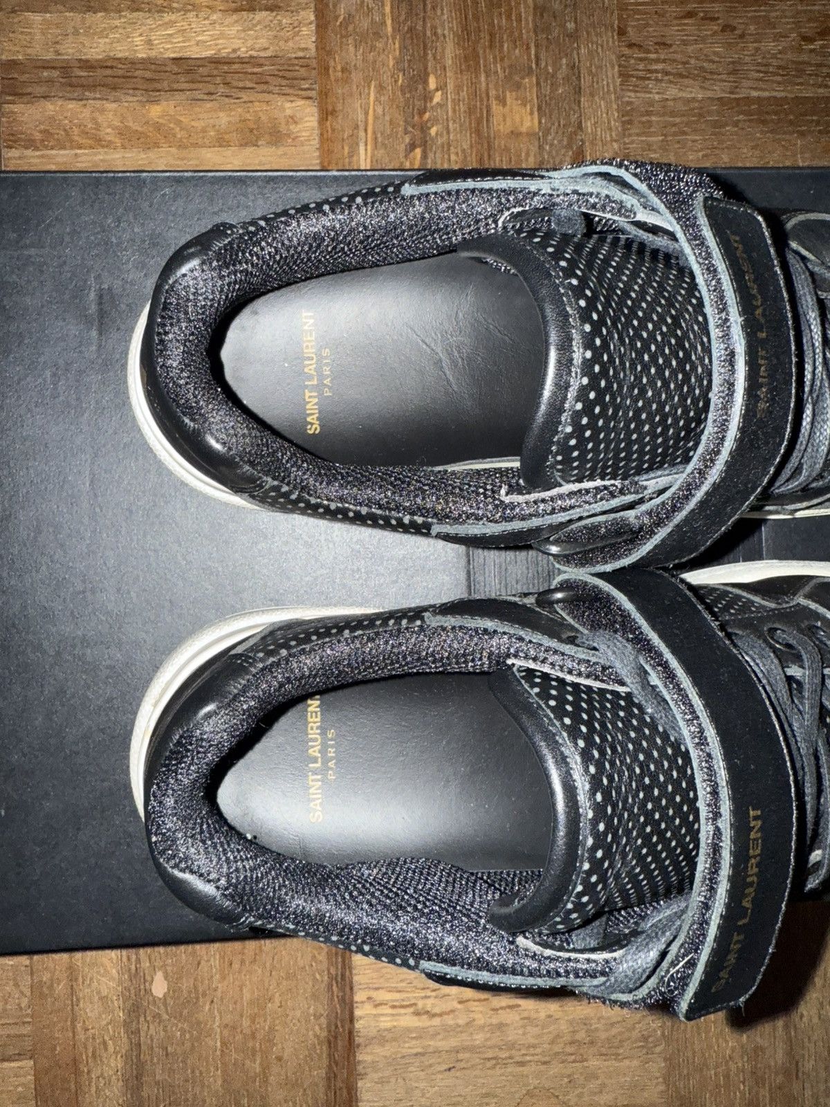 Saint Laurent Paris Saint Laurent SL 24 LOW TOP AGE SNEAKER Size US 10 / EU 43 - 3 Thumbnail