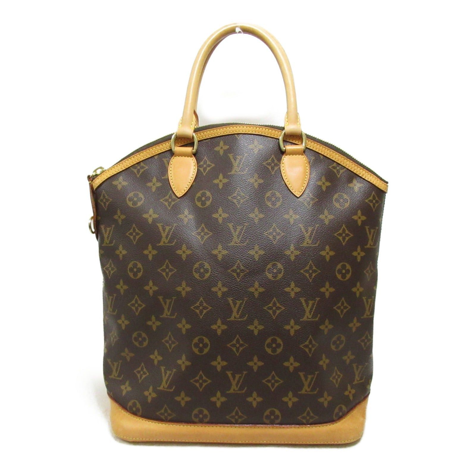 Louis Vuitton Louis Vuitton Lockit Handbag Coated Canvas Monogram Brown Size ONE SIZE - 1 Thumbnail