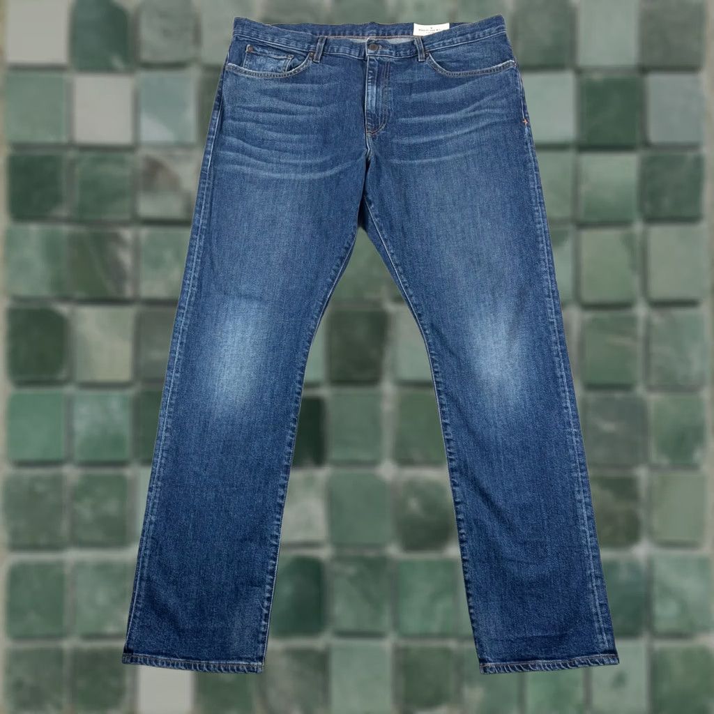 Imogene + Willie Imogene + Willie Barton Slim Denim Jeans Men 40x34 Blue Mid Rise Medium Wash Size US 40 / EU 56 - 1 Thumbnail