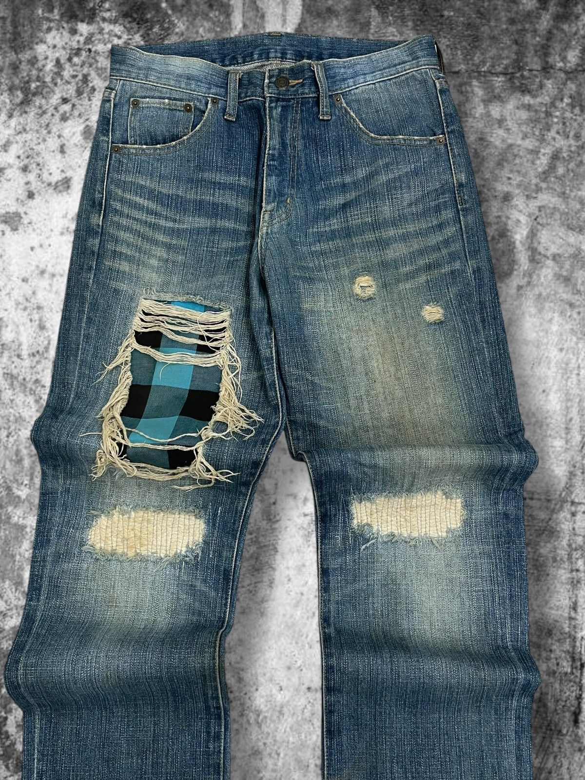 Hysteric Glamour Vintage Japan Designer 90’s Nylaus Iconic Grunge Distressed Size US 30 / EU 46 - 8 Thumbnail