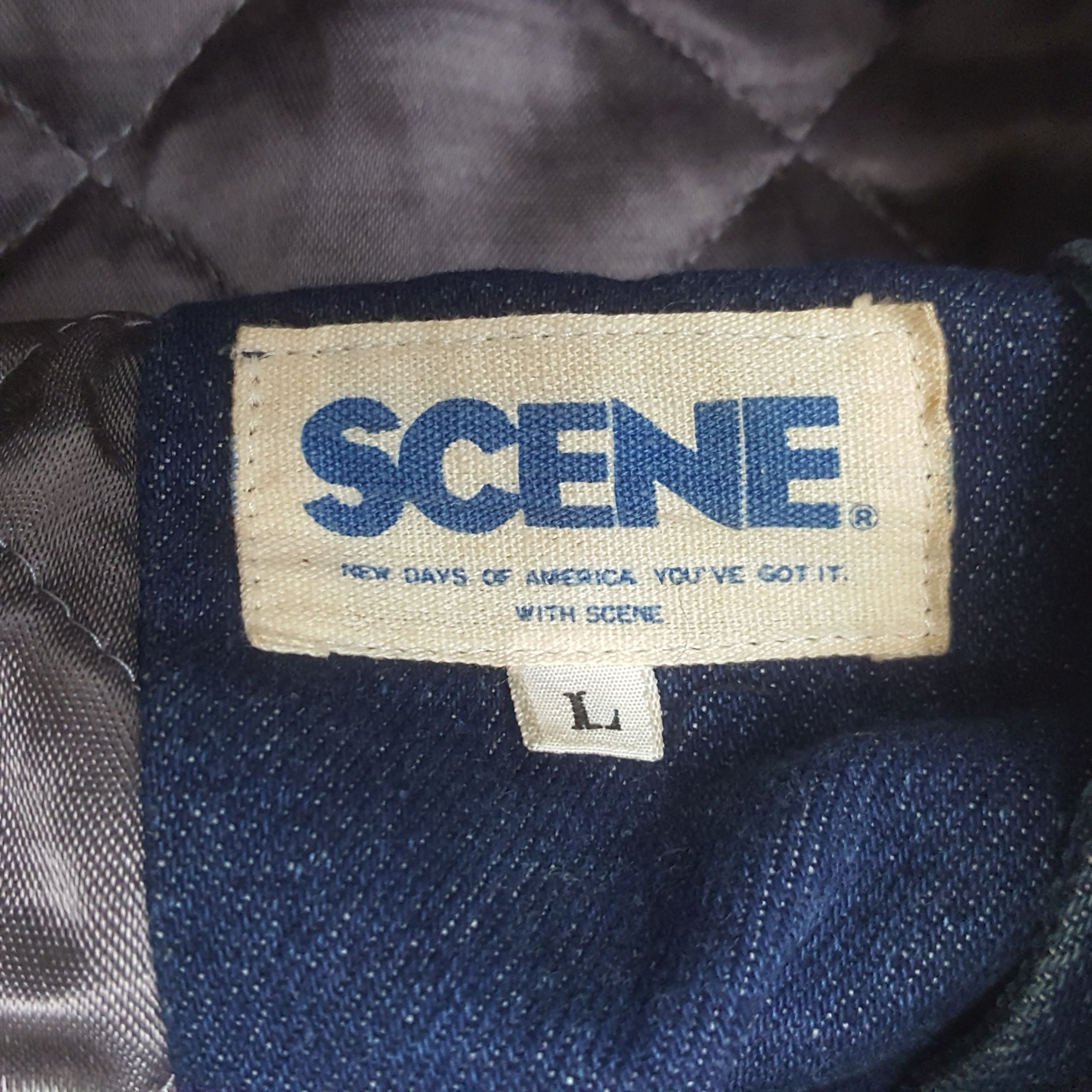 Vintage Vintage Scene Japanese Varsity Jacket C308N24 Size US L / EU 52-54 / 3 - 10 Thumbnail