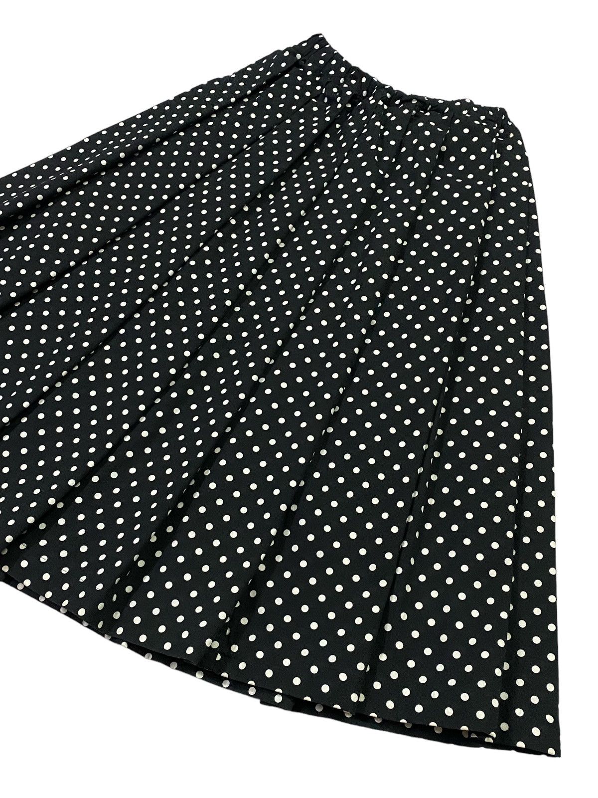 Comme des Garcons Black Black Comme Des Garçons AD2014 Polka Dot Midi Skirt Size 28" / US 6 / IT 42 - 19 Thumbnail
