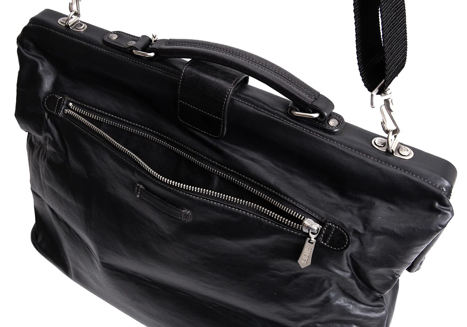 Jean Paul Gaultier Coated Doctor Bag with Frame in Black Size ONE SIZE - 12 Thumbnail