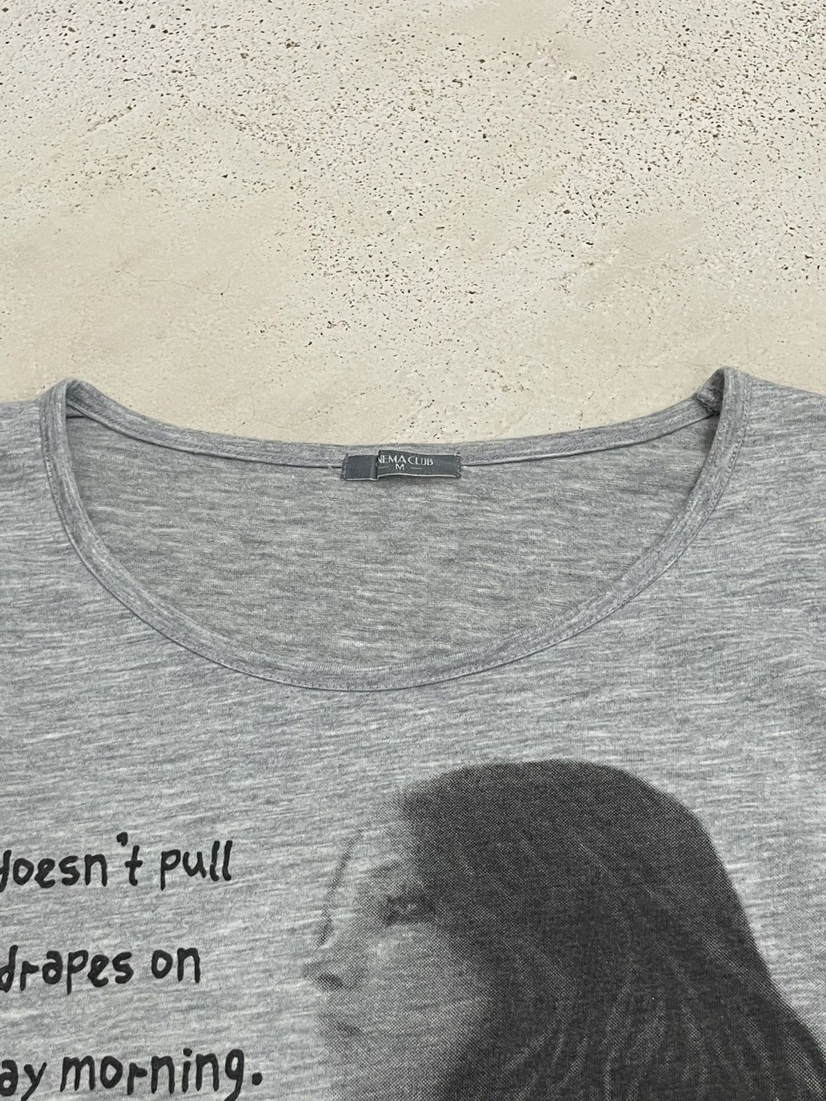 Hysteric Glamour × Japanese Brand Cinema Unisex Women Photo Glamour Wording Poem Size US XS / EU 42 / 0 - 9 Thumbnail