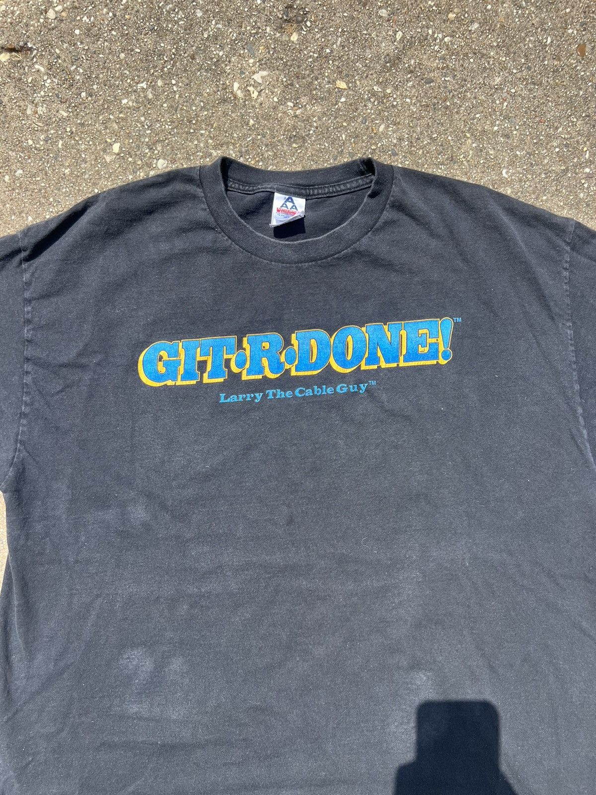 Vintage Gitrdone / Gotrdid Larry The Cable Guy T-shirt Size US XL / EU 56 / 4 - 2 Thumbnail