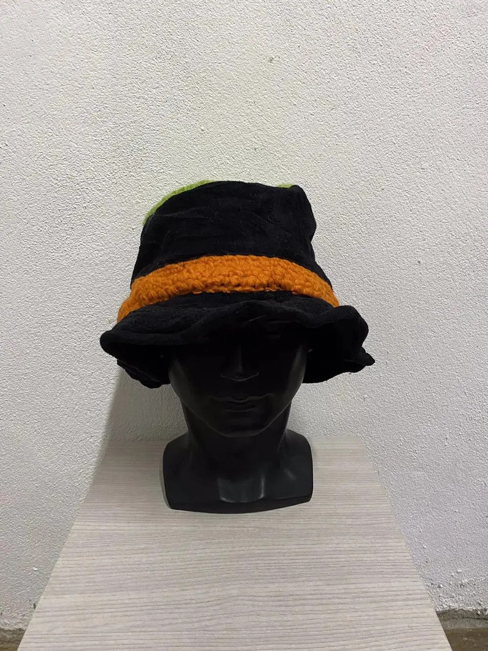 Vintage Vintage Plain Knit Bucket Hat Size ONE SIZE - 3 Thumbnail