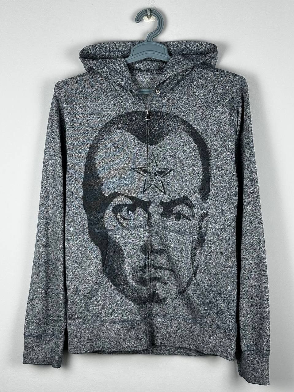 Obey Vintage Gray Obey face hoodie og logo 00s skate streetwear Size US M / EU 48-50 / 2 - 1 Thumbnail