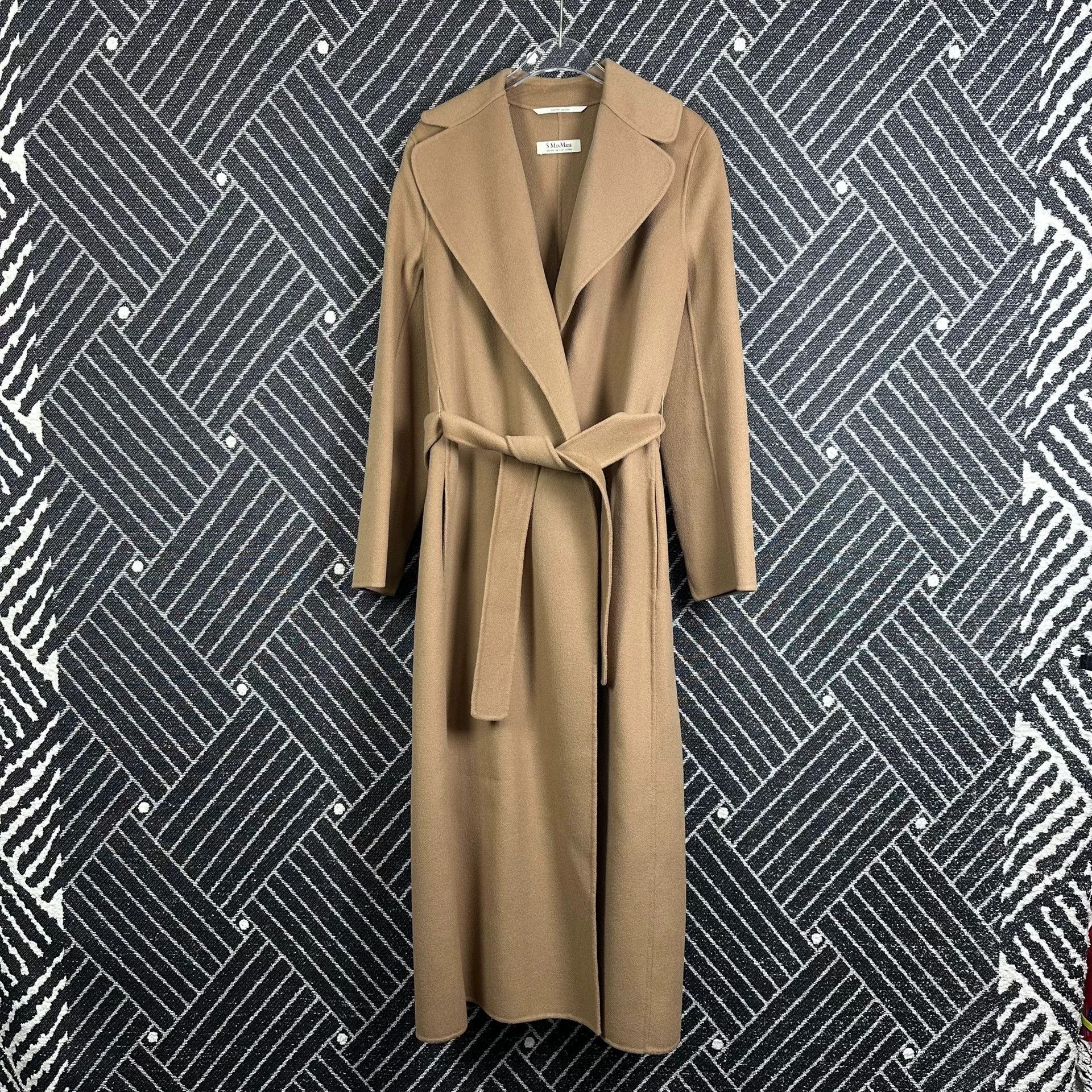 Max Mara Max Mara Camel Wool Coat Size S / US 4 / IT 40 - 1 Thumbnail